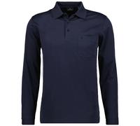 Ragman Uomo Polo Manica Lunga - Morbido Knit Pulsante Lunghe, Baumwollmisch