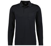 Ragman Uomo Polo Manica Lunga - Morbido Knit Pulsante Lunghe, Baumwollmisch