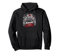 Ragnar Lothbrok e Lagertha Viking Warriors Felpa con Cappuccio