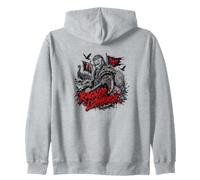 Ragnar Lothbrok Viking Warrior Norreno Sea Legend Felpa con Cappuccio