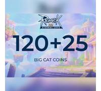 Ragnarok M Eternal Love - 120+25 Big Cat Coins Direct Top-Up - GLOBAL