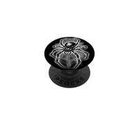 Ragnatela nera gotica spettrale PopSockets PopGrip Adesivo