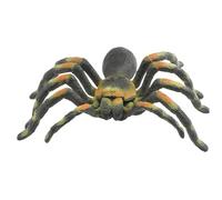 Ragni Realistici Tricky Halloween Woolly e Tig Spider Modello d'azione realistico Apprendimento educativo Tarantula Spider Toys per Halloween Scherzo Puntelli (4, 3x3, 9x1, 7 pollici) Ragni, Lana
