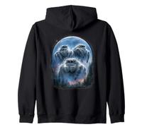 Ragni saltatori Cielo Notturno Kawaii Anime Ragni Chibi Felpa con Cappuccio