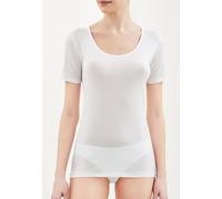 RAGNO 028197 Maglietta Mezza Manica Donna 100% Filo Scozia BIANCO