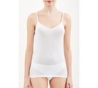 RAGNO 02819E Top Spalla Stretta Donna 100% Filo Scozia BIANCO-NERO