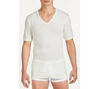 RAGNO 060038 Maglietta Scollo V 100% Lana Merinos BIANCO