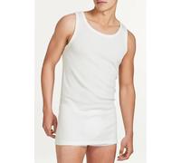 RAGNO 060452 Canottiera Spalla larga Uomo pura lana e cotone BIANCO