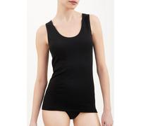 Maglia intima RAGNO lana cotone sulla pelle donna spalla larga 72452 bianco nero