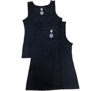 RAGNO 2 Canottiere Spalla Larga Cotone bio Art. 074552-4, Nero