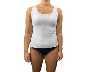 RAGNO 2 canottiere spalla larga cotone bio art. 074552 (bianco, 5)