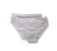 RAGNO 2 Slip Donna Vita Alta Biocotton 07455q, Bianco, 4