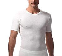 RAGNO 3 Maglie Lana Merino/Cotone sulla Pelle Girocollo Bianco Lana Taglie 3-4 - 5-6 - 7-8 (7)