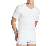 RAGNO T-Shirt Uomo Manica Corta paricollo Bordino Basso Confezione 2 Capi Eco Cotton Elasticizzato Bipack Articolo 611477, 010B Bianco, 4 - Quarta