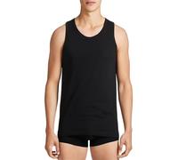 RAGNO SPORT Confezione 2 Canottiere Uomo Cotone Spalla Larga Bipack Articolo 601412, 020B Nero, L