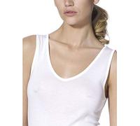 RAGNO 6 Canottiere Spalla Larga Filo di Scozia (Art. 713542) Bianche (3)