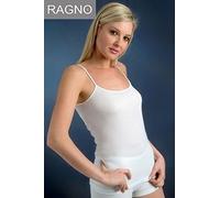 RAGNO 6 Canottiere Top Filo di Scozia (Art. 71354E) Bianche (6)
