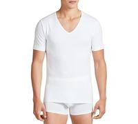 RAGNO 6 Pezzi 611478 Mezza Manica Scollo V Uomo Cotone Elasticizzato, Bianco 6