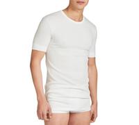 RAGNO 60457 Maglietta Mezza Manica Pura Lana e Cotone, Bianco 4