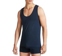 RAGNO 611472 Bipack Canottiera Spalla Larga Uomo Cotone Elasticizzato, Blu 4