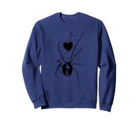 Ragno Amore Web con Vedova Nera e Ragnatela Stile Spidey Felpa