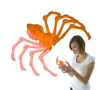 Ragno articolato stampato in 3D, giocattolo ragno stampato in 3D | Giunti mobili stampati in Spider Fidget Toys | Giocattoli da scrivania antistress Giocattoli agitati per adulti, per il compleanno