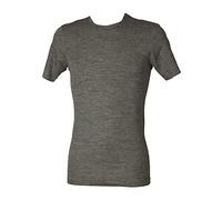 RAGNO Camiciola Canottiera Uomo Manica Corta Girocollo Wool & Silk WSK Articolo 601597 Lana e Seta, 202M Ardesia Melange, 5-Quinta (EU L - F 4 - USA M - GB 36)