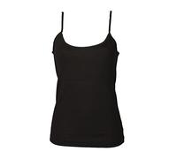 RAGNO Camiciola Donna laccino Top bio Cotone Caldo Cotone Biologico Articolo D274AE, 020 Nero, M