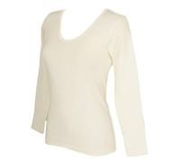 Maglia maglietta intima RAGNO lana merino seta donna manica lunga calda 74029