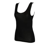 ragno Canottiera Donna Spalla Larga Liscia (7 IT, Nero)