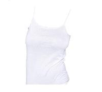 RAGNO Canotta Donna Spalla Stretta in Filo di Scozia Colore Bianco TG 5 Art.7354E