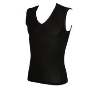 RAGNO Canottiera Smanicato Uomo Spalla Larga Scollo V WSK Articolo 601593, 020N Nero, 4-Quarta (EU M - F 3 - USA S - GB 34)