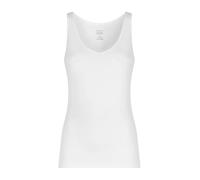 RAGNO Canottiera Spalla Larga Donna BeYouTiful Extra Fine DM05AJ (7, Bianco)