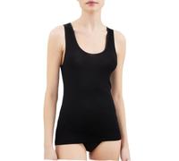 Ragno Canottiera Spalla Larga Lana e Seta Donna Nero Size M