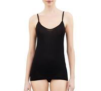 RAGNO Canottiera Top laccino Donna Camiciola Cotone Filo di Scozia Articolo 02819E Natural IPOALL Top, 020N Nero, 3XL
