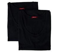 RAGNO SPORT Confezione 2 Canottiere Uomo Cotone Spalla Larga Bipack Articolo 601412, 078B Bleu, S