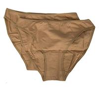 RAGNO Confezione 2 Slip Donna pochet Bordato Liscio Bipack Articolo 07455N, 010KB Nudo, XXL