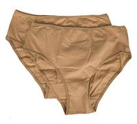 RAGNO Pocket Donna 2 Slip Alto in BIOCOTTON con Bordatura Ultra Leggera Colore Nudo TG 6 Art.07455Q