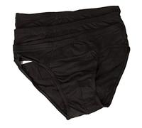 RAGNO Confezione 3 Slip Uomo bio Cotton Stretch Elastico ricoperto artcolo U547BQ Slip Confort E Fitting, 020T Nero, 7-SETTIMA