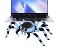 Ragno di peluche, peluche ragno di peluche - peluche ragno simulato da 11 pollici | Peloso Spider Pranks Spoof Stuff Toys, giocattolo di peluche per la ricreazione, decorazione della casa per anniver