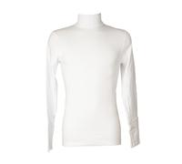 RAGNO Dolcevita Ciclista Collo roulle Uomo Maglia Manica Lunga Caldo e soffice Cotone bio Articolo U262AK BIO Cotton Dolcevita, 010 Bianco, 4 - Quarta