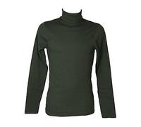 RAGNO Dolcevita Ciclista Collo roulle Uomo Maglia Manica Lunga Caldo e soffice Cotone bio Articolo U262AK BIO Cotton Dolcevita, 027 Bottiglia, 3 - Terza