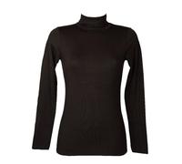 RAGNO Dolcevita EcoViscosa Colori E Taglie Assortite Donna (3, Nero)