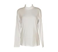 RAGNO Dolcevita Ciclista Donna Maglia Manica Lunga Calda Viscosa Articolo 07662K T-Soft ML Collo Alto, 010K Bianco, 3XL