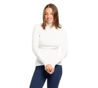 RAGNO Dolcevita Ciclista Donna Maglia Manica Lunga Caldo e soffice Cotone bio Articolo D274AK BIO Cotton Dolcevita, 004 Avorio, 5 - Quinta