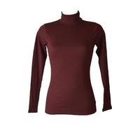 Dolcevita ciclista donna maglia manica lunga caldo e soffice cotone bio RAGNO ar