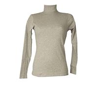 RAGNO Dolcevita Ciclista Donna Maglia Manica Lunga Caldo e soffice Cotone bio Articolo D274AK BIO Cotton Dolcevita, 464M Vapore, XL