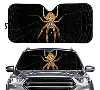 Ragno d'oro Parasole Auto Parabrezza Anti-UV Parasole per Auto Portabile Copri Parabrezza per Car Universale per Estate Camion SUV S