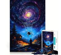 Ragno e la Galassia Puzzle da 1000 pezzi per ragazzi Gioco di logica e puzzle da costruire insieme Divertimento Taglio di precisione Regalo elegante 38x52cm