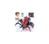 Ragno giocattolo telecomandato per bambini, robot con nebbia, luci, musica, giocattolo per ragazzi e ragazze di età compresa tra 4 e 12 anni, regalo di compleanno